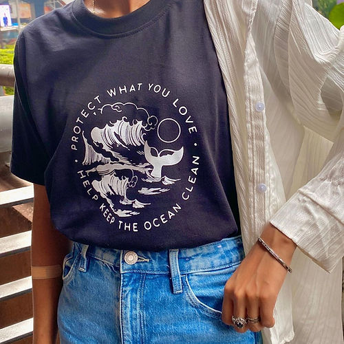 Help Keep The Ocean Clean Tee - Image 5