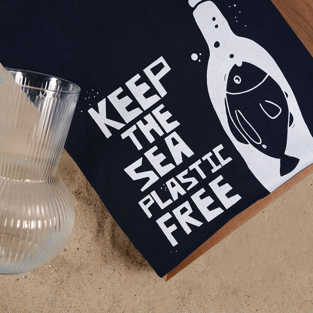 Keep The Sea Plastic Free Tee - Image 2